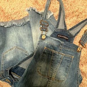 VanillaStar, Size 10,Jean material, and easy on off please wear shirt under.